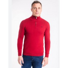 XV KINGS PETERSHAM 1/2 ZIP FIREBRICK