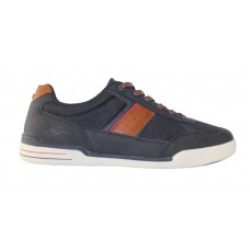 Tommy Bowe Mens Bennett Trainers, Indigo Tech