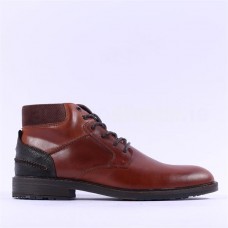 TOMMY BOWE MORRIS LACED CUFF BOOT - Burnish